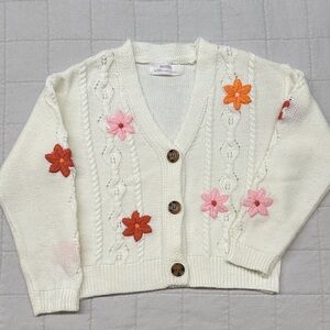 Evsie/Maurices girls cardigan Size S/9